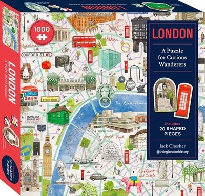 London for Curious Wanderers 1000 Piece Jigsaw Puzzle Kaddo New