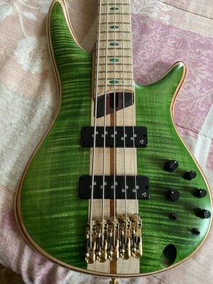 Ibanez SG 5 String Bass Green, Perfect 