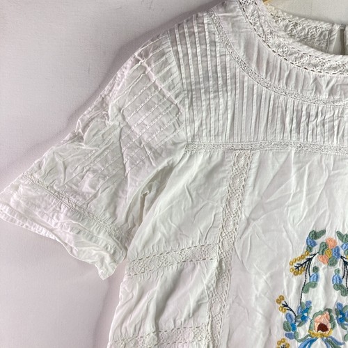 Bohemian Traders Womens Embroidered Dress Size Xs Lined 100% Cotton - Picture 7 of 14