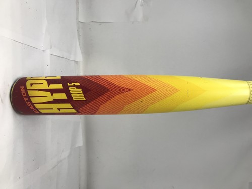 Used 2024 Easton Hype Fire USSSA Baseball Bat 31/26, 2 3/4 Barrel Yellow/Red
