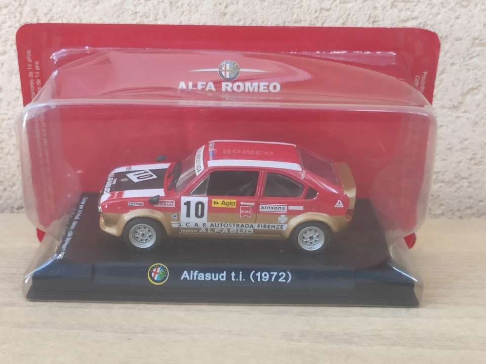 Alfa Romeo Alfasud t.i. 1972 1/43 Modellino Auto Da Corsa Die-cast Sigillato - Immagine 2 di 4