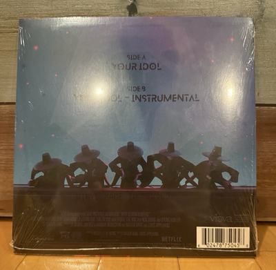 New Netflix KPop Demon Hunters Saja Boys Your Idol 7” Vinyl Record