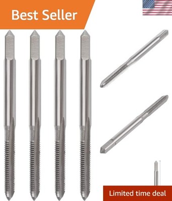 Durable M3 x 0.5mm HSS Tapered Taps - 4 Piece Set for Precision Threading