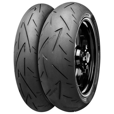 Motorradreifen Continental 120/70ZR17 & 190/50ZR17 73W Sport Attack 2 Honda