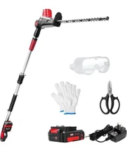20V MAX 23-Inch Cordless Pole Hedge Trimmer Attachment, 8-Feet Reach, Electric H