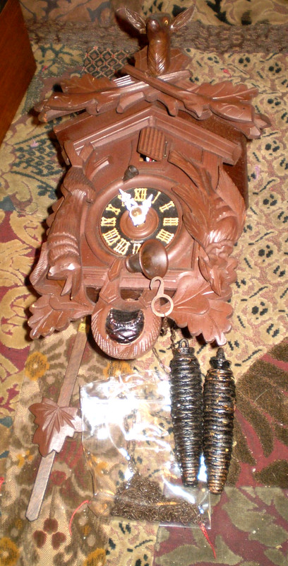 vintage german black forest cuckoo clock