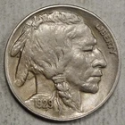1929-D Buffalo Nickel, Almost Uncirculated   0124-32