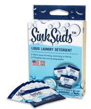 SinkSuds Laundry Detergent, Travel Size Liquid Soap, TSA Compliant, Safe For All