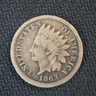 1863  ** INDIAN HEAD CENT  *NICE CIVIL WAR ERA COIN!*  - FREE SHIPPING! C3156