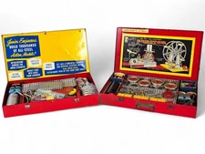 Vintage 1938 Erector Set #8 1/2 A.C. Gilbert Co. Ferris Wheel Metal Case Combo