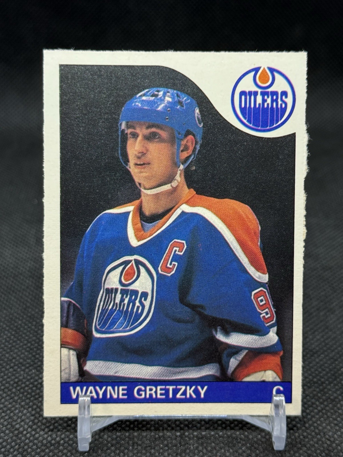 Wayne Gretzky 1985-86 O-Pee-Chee Edmonton Oilers Hockey Card #120