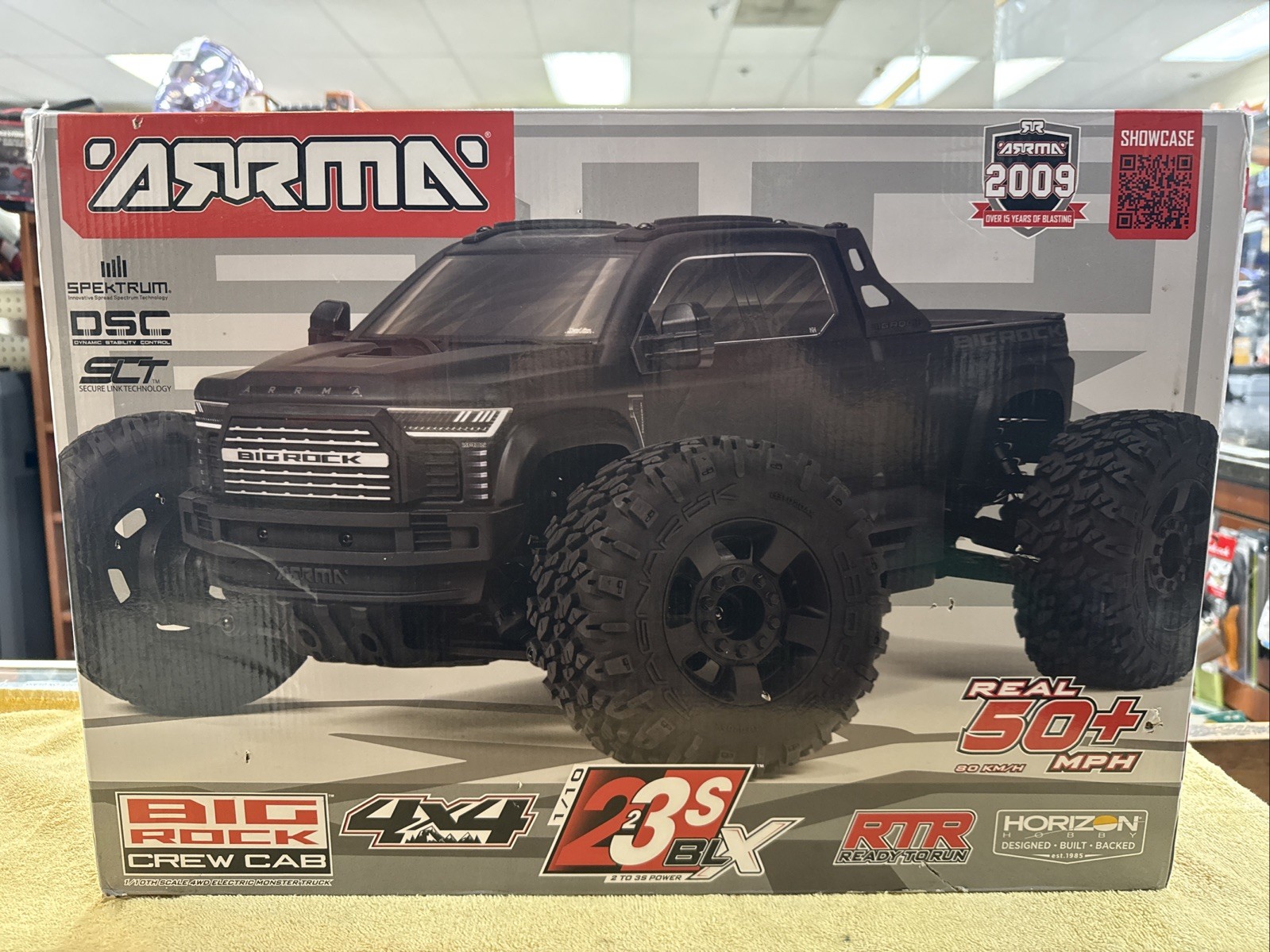 ARRMA Big Rock ARA4312V4T1 Brushless 3S 1/10 4x4 223S Truck 