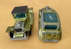1971 Hot Wheels Redline T-4-2 & Cockney Cab for restoration or parts, view!