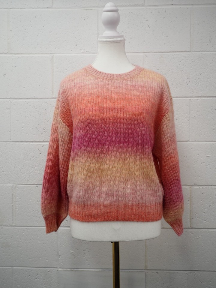 Size 6 (155/80A) Women's "GORMAN" Chunky Knit Roll Neck Jumper. Good Condition.