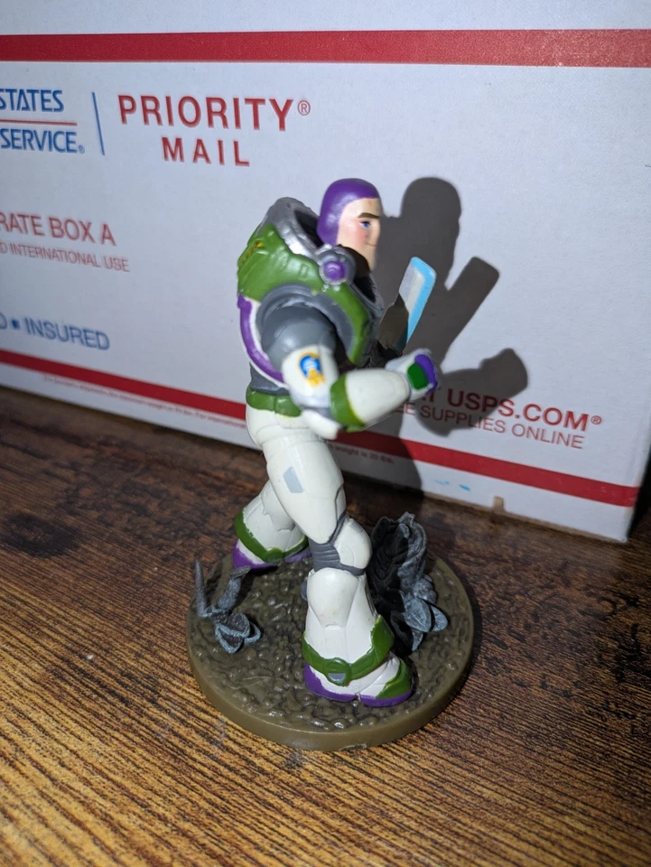 Disney Pixar Buzz Lightyear Figure Cake Topper Toy Store Kits Toys Spaceman - Image 4 of 4