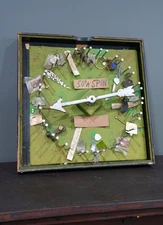 Vintage Carnival Gambling Wheel Game circus roulette arrow spinner game prizes