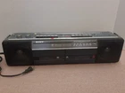 Vintage SONY CFS-W301 Dual Cassette Radio Recorder AM/FM-SOUNDRIDER Read Descrip