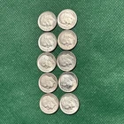 Lot of 90% Silver Dimes– $1.00 Face– 10 Roosevelt Dimes – Constitutional Silver