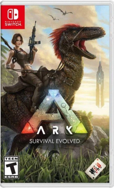 ARK SURVIVAL EVOLVED SWITCH USA OCCASION (GAME IN ENGLISH), photo 1 sur 3