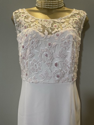 GINA BACCONI PINK MOTHER OF BRIDE OCCASION DRESS JACKET SIZE 16 - Picture 3 of 10