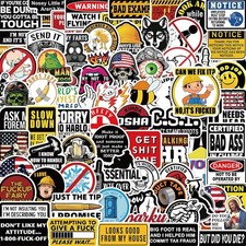100 Pcs Funny Stickers For Adults Dirty Meme Water Bottles Sticker Pack Waterp