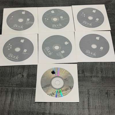 Apple iBook Install Discs, Software, Applications & Apple Hardware Test