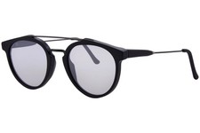 RetroSuperFuture Giaguaro Zero HO8/R F16 Sunglasses Black/Grey Oval Shape 51mm