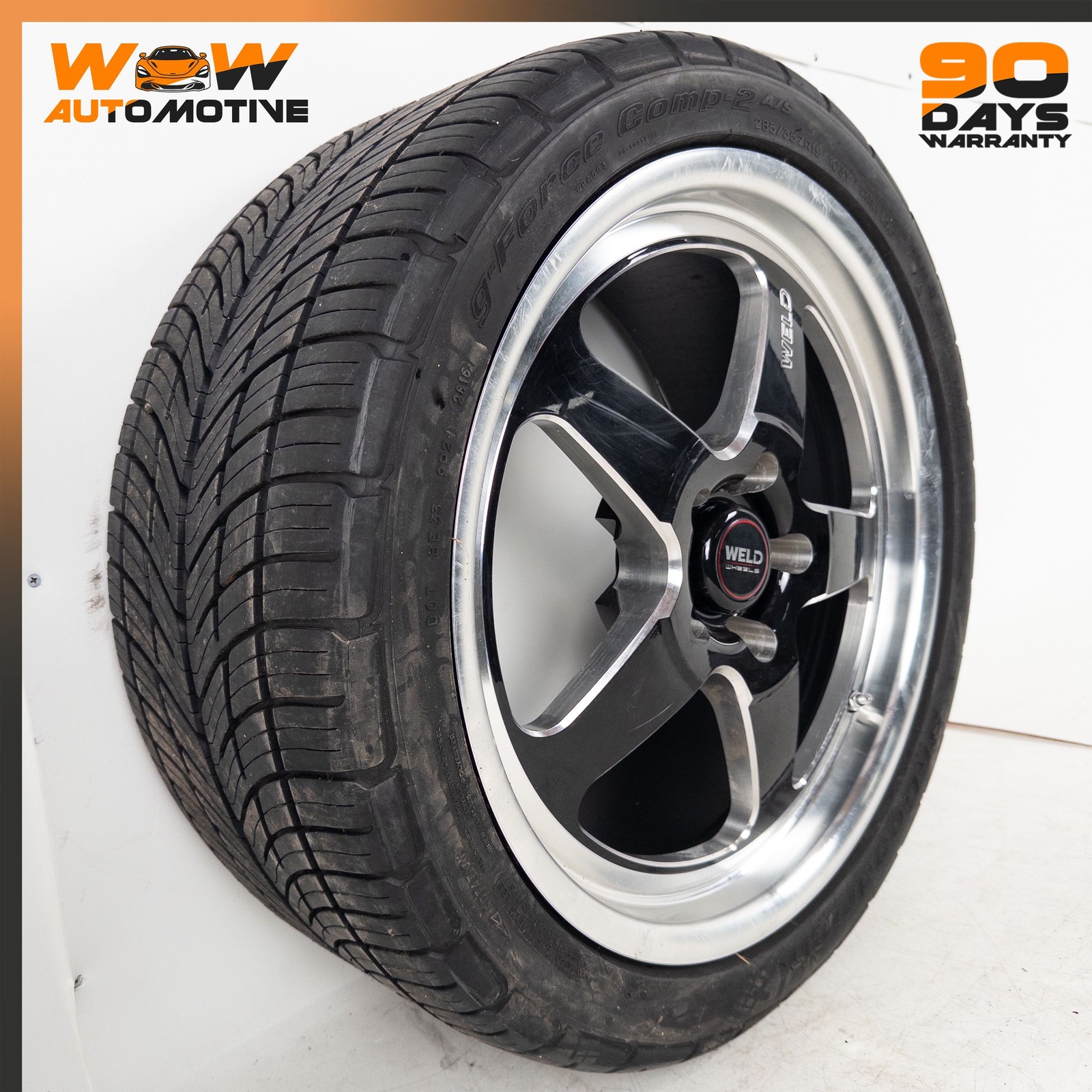 05-13 CHEVROLET CORVETTE C6 19 X 8.5 J WHEEL TIRE RIM 5 BOLT WELD ASSEMBLY 