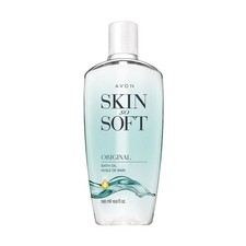 AVON SKIN SO SOFT Bath oil, Original Scent, 16.9 Fl Oz