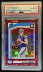 2024 Donruss J.J. McCarthy Optic Rated Rookie Preview Red Pandora RC #303 PSA 10