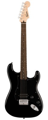 Fender Squier Sonic Stratocaster HT H - Black w/ Tuner | eBay