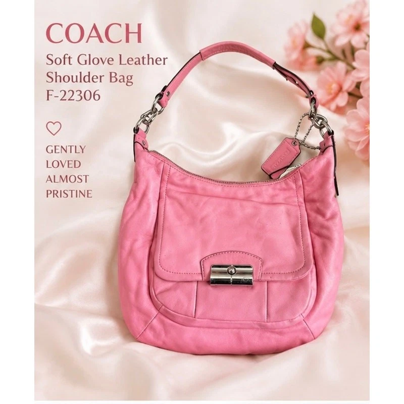 Coach ピンク ショルダーバッグ バッグ & ハンドバッグ 女性用 | eBay