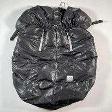 7 A.M. Enfant Cygnet Reversible Stroller Car Seat Bunting Bag Gray Black