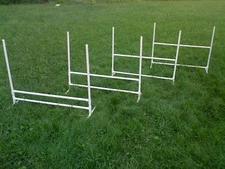 4 Dog Training Jumps Agility Obedience Flyball FUN!!