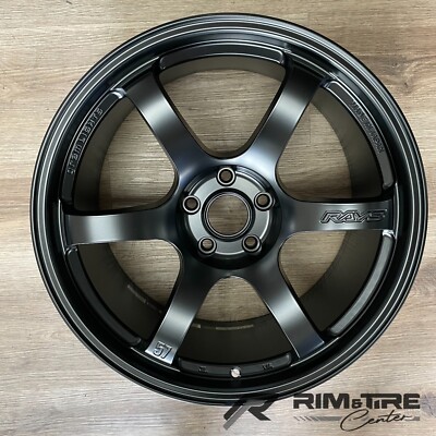 Gram Lights 57DR 19x8.5 +35 5x114.3 Semi Gloss Black (Set of 4) WGI235EH
