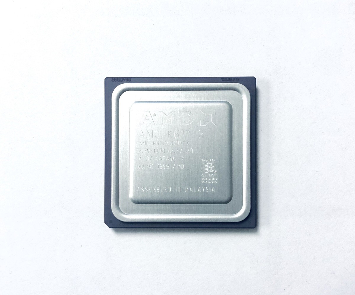 最終価格 超レア✨️AMD K6-III 450MHz Socket7 CPU Rare AMD K6-2 450 AHX 450MHz 2.4v core 3.3V Socket 7 CPU