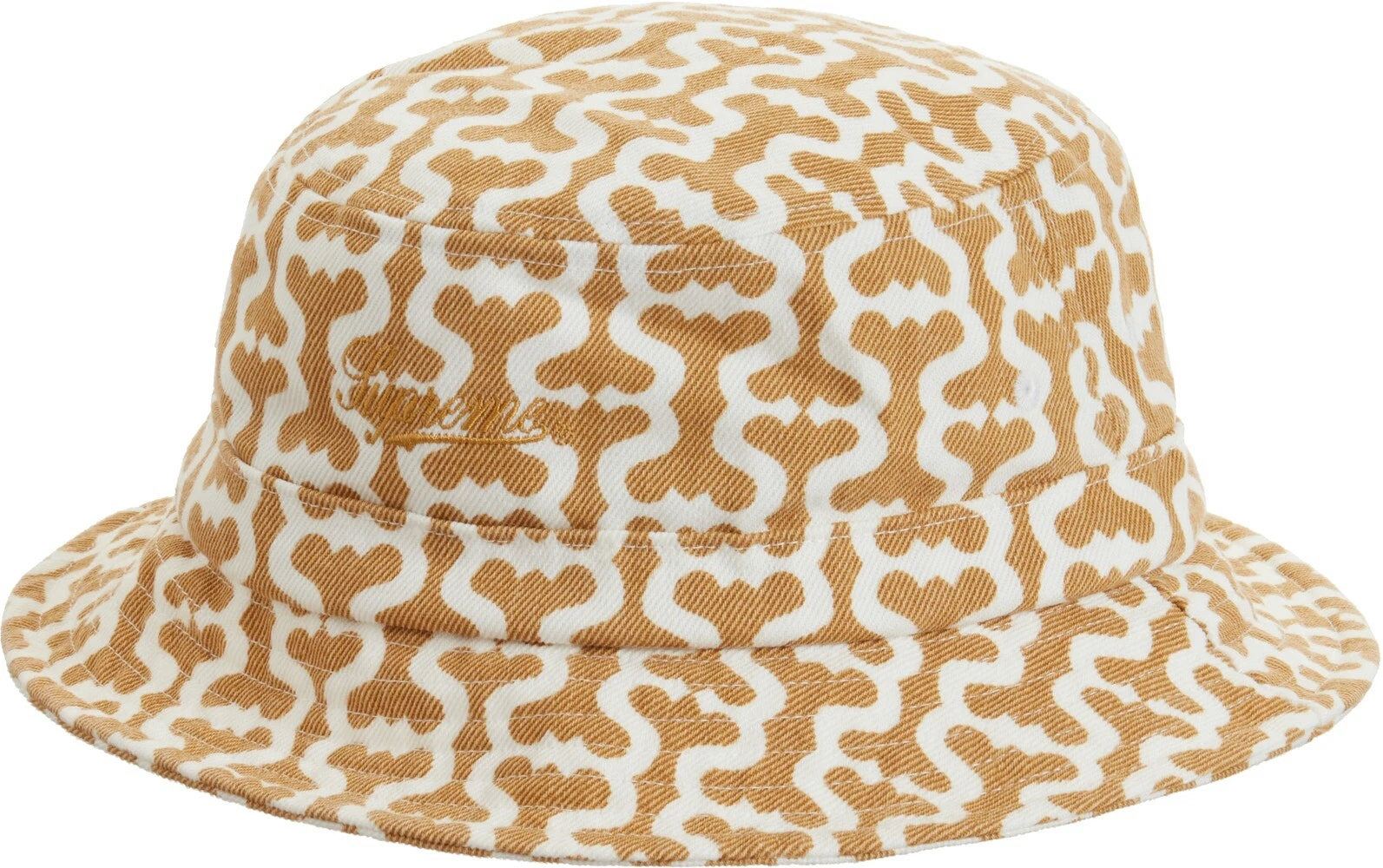 Concasseur sergé suprême marron monogramme SS21 taille M/L moyen grand logo SS GG S