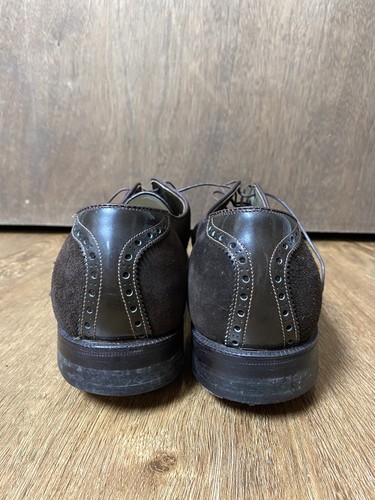 Vintage Footjoy Suede and Leather Brown Golf Shoes 9.5D - Picture 6 of 14