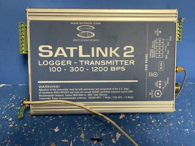 SUTRON SATLINK 2 LOGGER TRANSMITTER 100 300 1200 BPS