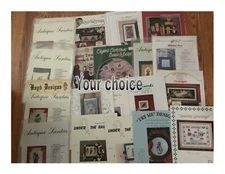 SANTA, WINTER, SNOWMAN, CHRISTMAS, counted cross stitch charts-YOUR CHOICE *b