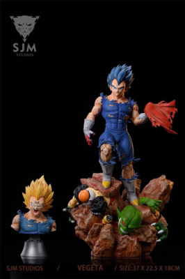 FIGURINE ARTICULÉE DRAGON Ball Super Evolve Super Saiyan Blue Vegeta 5