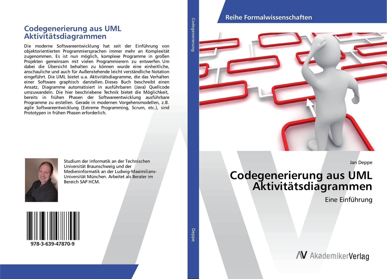 Thumbnail - Jan Deppe | Codegenerierung Aus Uml Aktivitätsdiagrammen | Taschenbuch