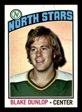 1976 Topps Hockey #263 Blake Dunlop NM/MT