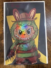 LabubuHorror FreddyVariant Comic+ Matching Sticker Vonnart Cover Limited Edition