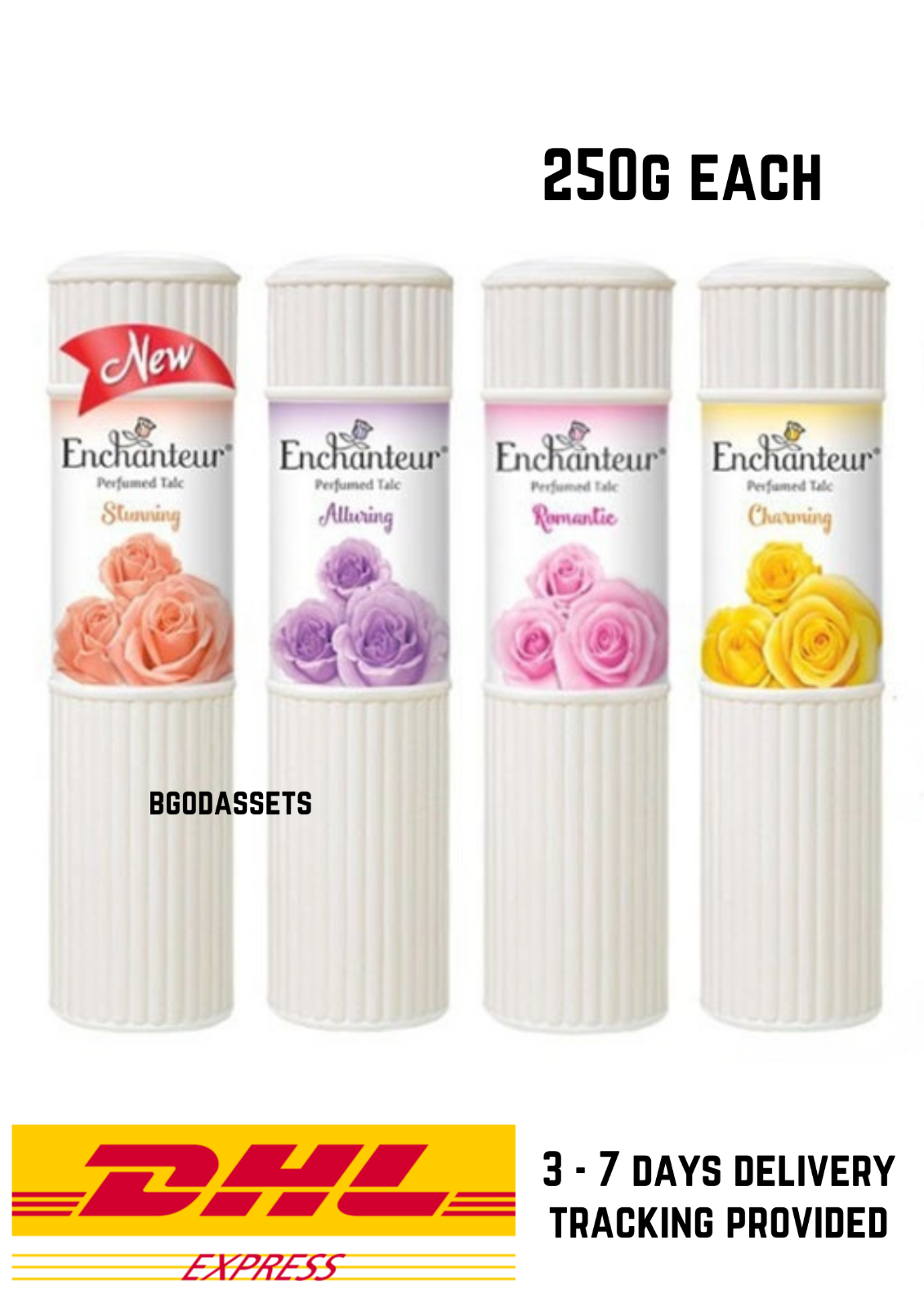 Enchanteur Perfumed Talc Body Powder Romantic Fragrance Charming Savoirfaireacademie In
