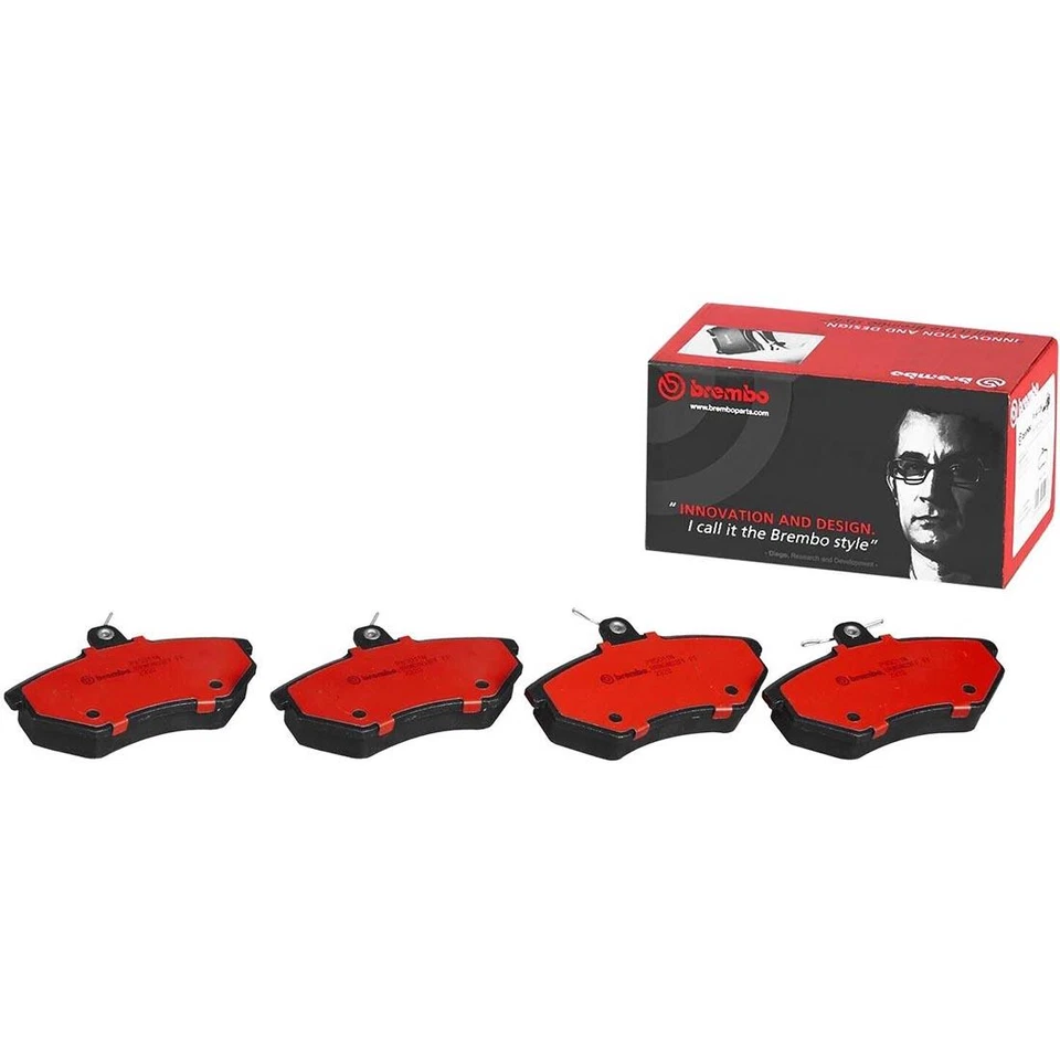 Juego de pastillas de freno delanteras NAO cerámica para Audi 80 90 Quattro VW Corrado Passat Brembo Foto 2 de 4