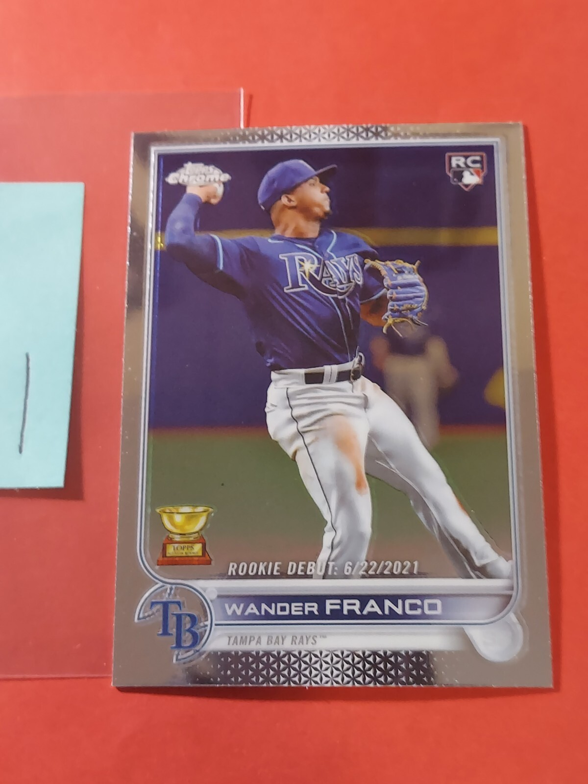 2022 Topps Chrome Update #USC200 Wander Franco, Rookie, cd1