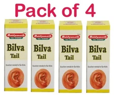 Pack of 4X 25ML Baidyanath Bilva Tail Oil Ayurvedic Herbal