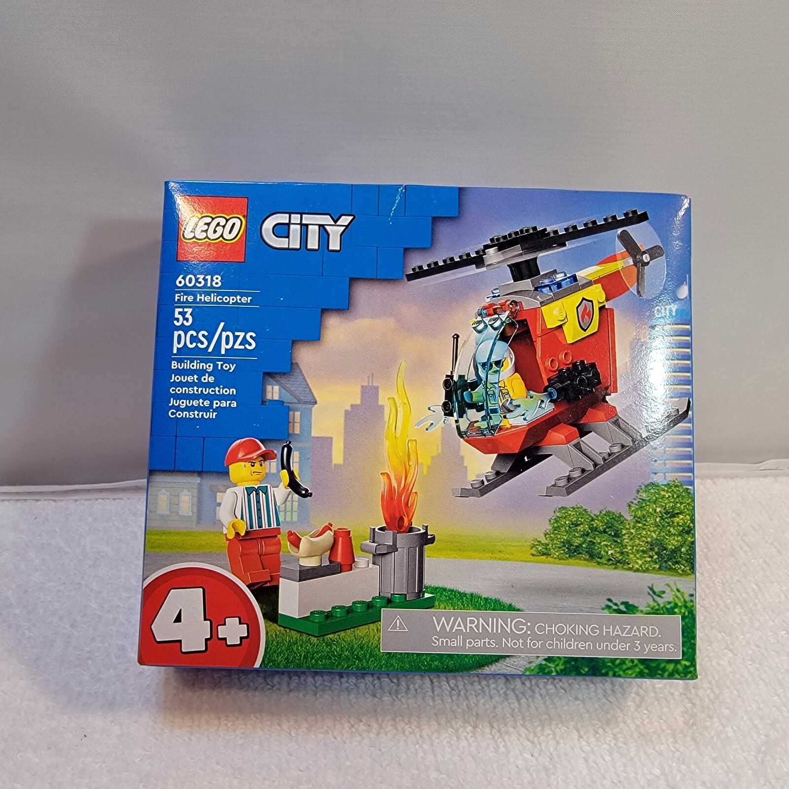 Lego 60318 Fire Helicopter - 2022 - Brand New - Sealed