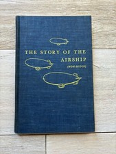 Story of the Airship Non-Rigid-Hugh Allen-Blimps-HB-1942-WWII-SIGNED!!!